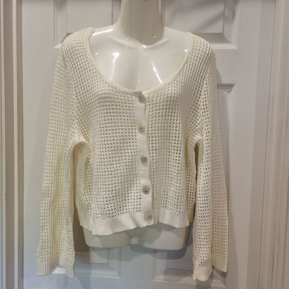 A New Day net cardigan, XL - Picture 1 of 11